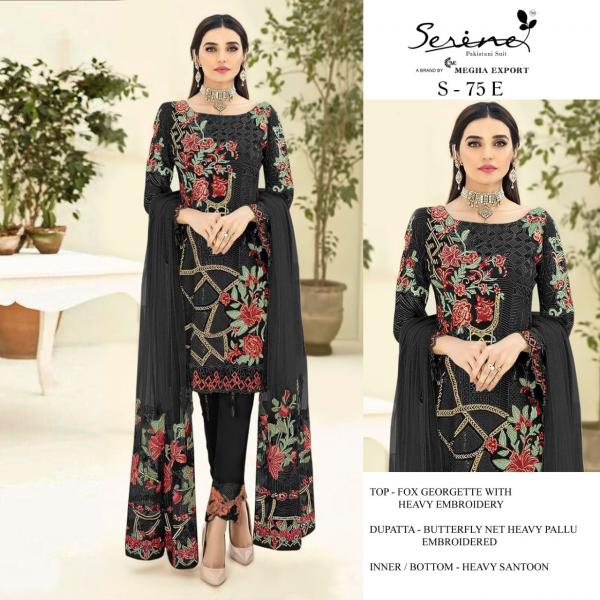 Serene S 75 Georgette Wear Designer Pakistani Salwar Kameez Collection